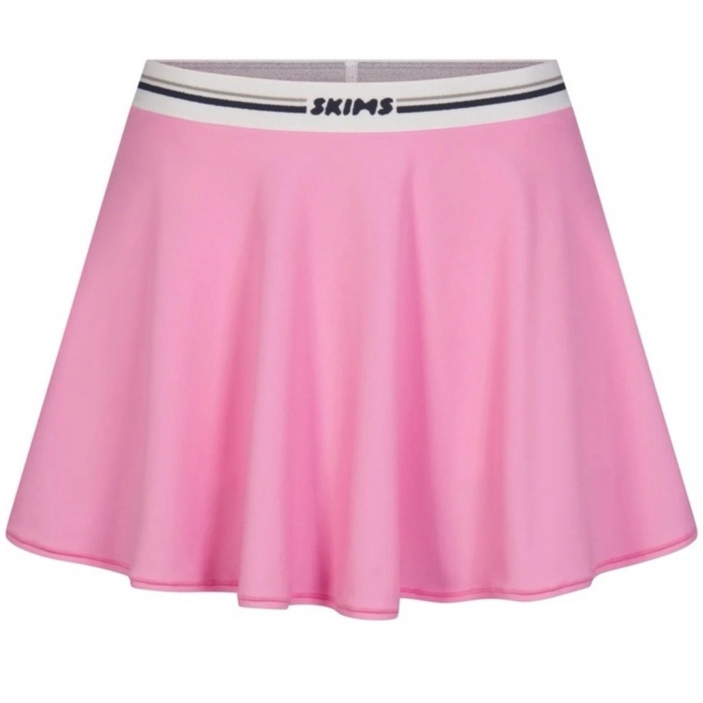 NWT SKIMS FITS EVERYBODY LOGO SKORT SUGAR PINK - XL